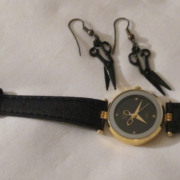 COSMETOLOGY WATCH AND EARRINGS – NWOT/NWT - Picture 4 of 8